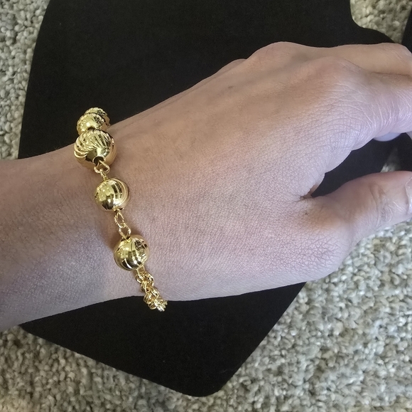 21kgp Duabi Jewelry Elegant Gold Bracelet - Picture 9 of 11